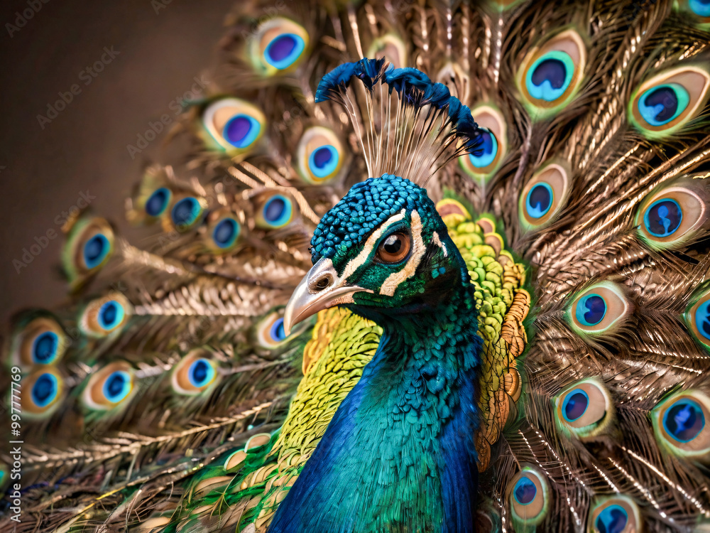 Obraz premium peacock with feathers