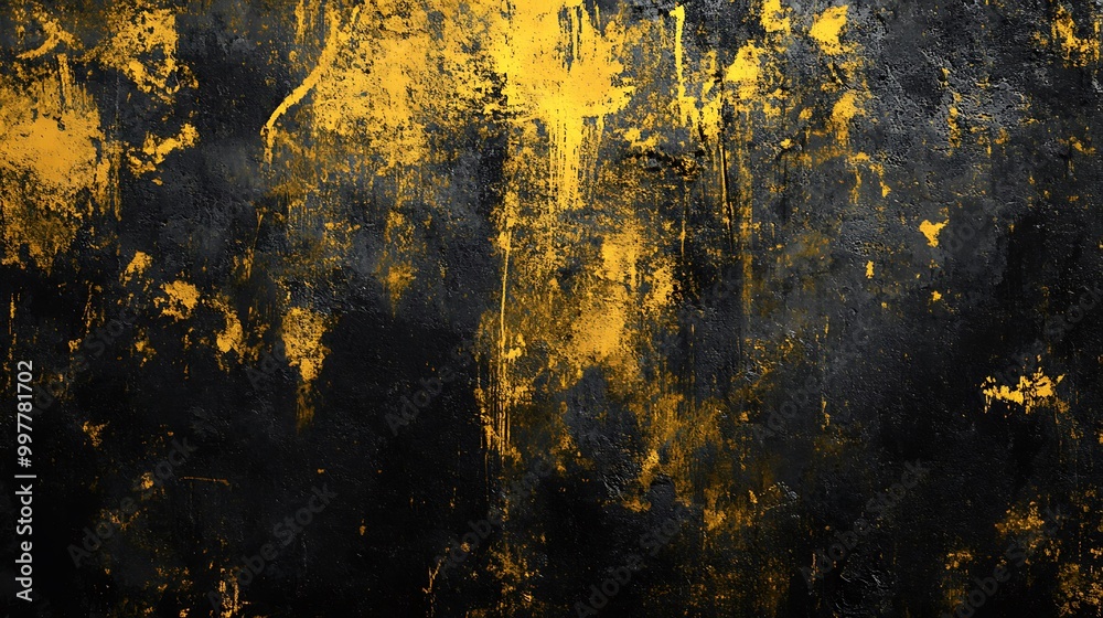 Abstract Golden Texture