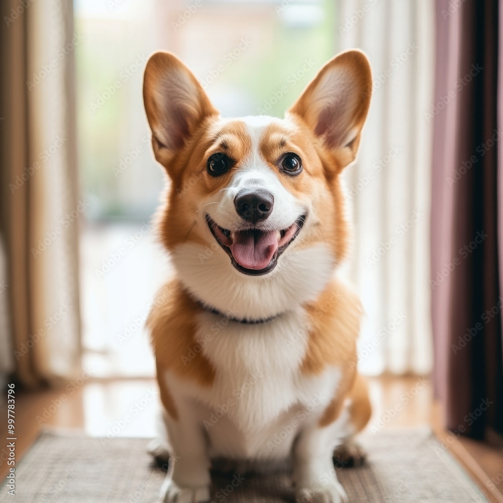 Happy Corgi.