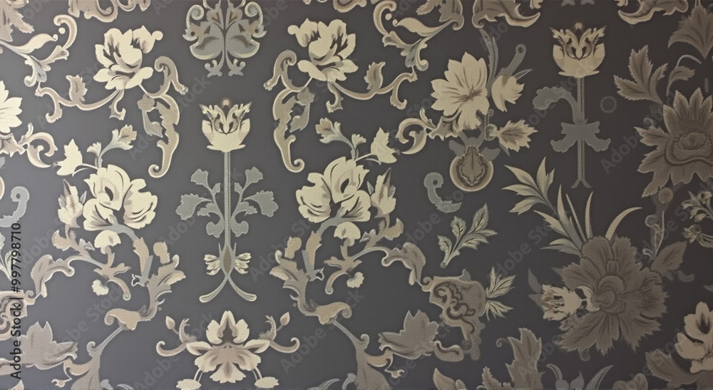 seamless damask pattern seamless damask pattern