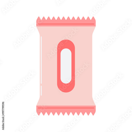wet wipes Icon Illustration