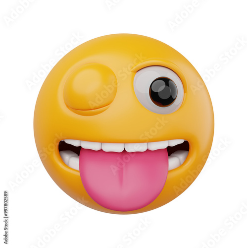 3d render emoji illustration
