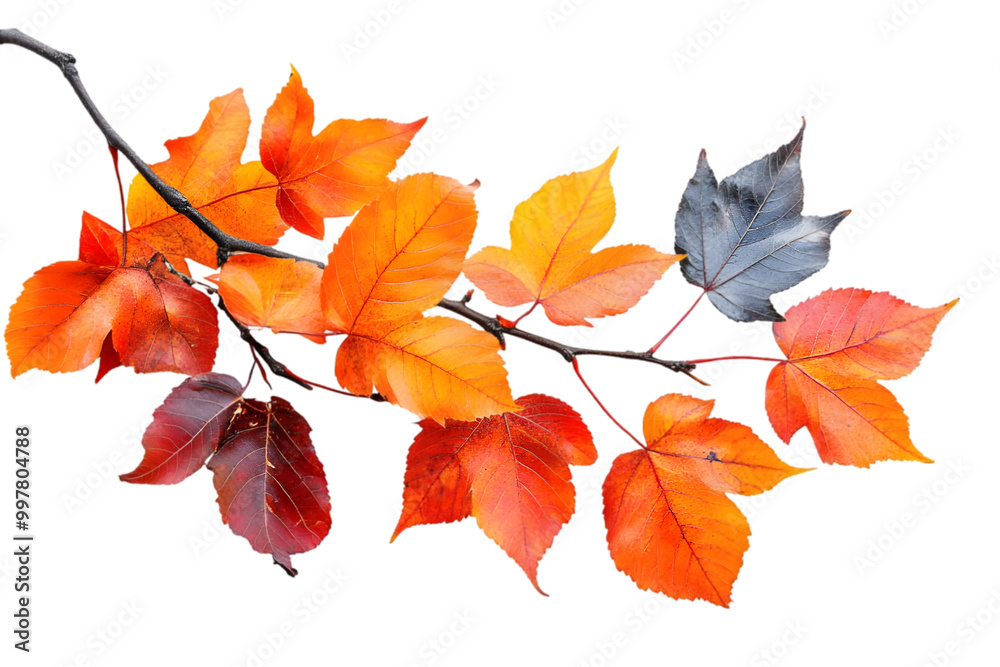 autumn leaves isolated on white autumn leaves isolated on white