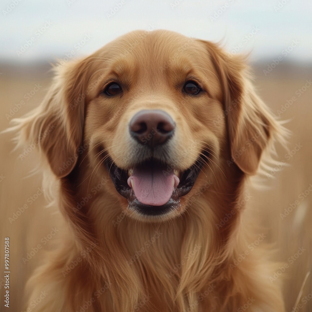 Golden Retriever Smile. Golden Retriever Smile.