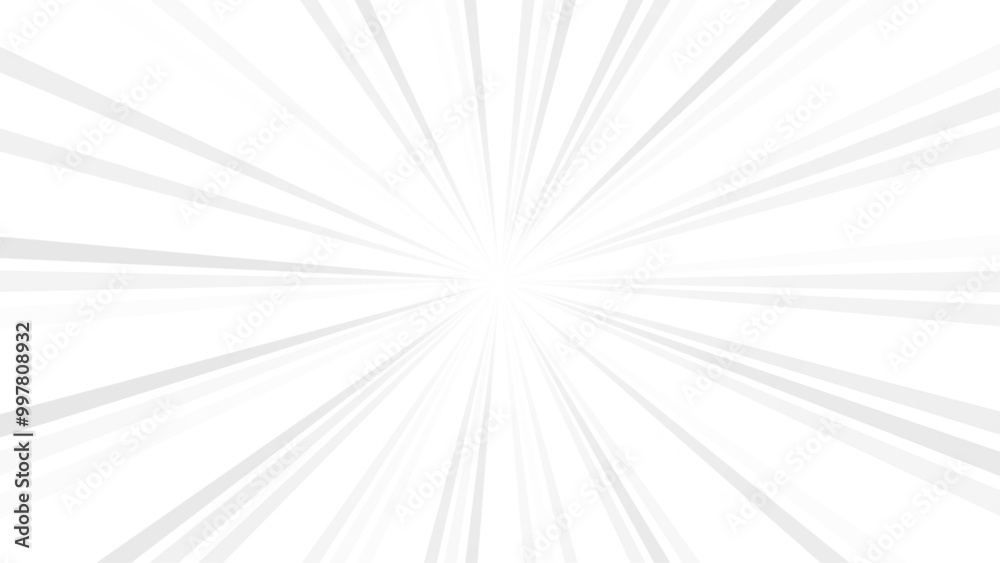 Ray sun light. Sunburst background. Radial circle line. Gray light stripe. Sunburst pattern. Beams line. Striped aging effect texture.