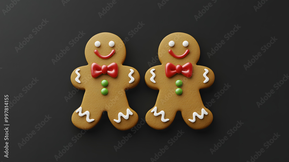 Holiday Gingerbread Twins Holiday Gingerbread Twins