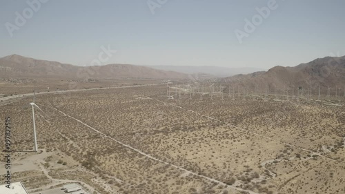 Windmills in Palm Springs, California