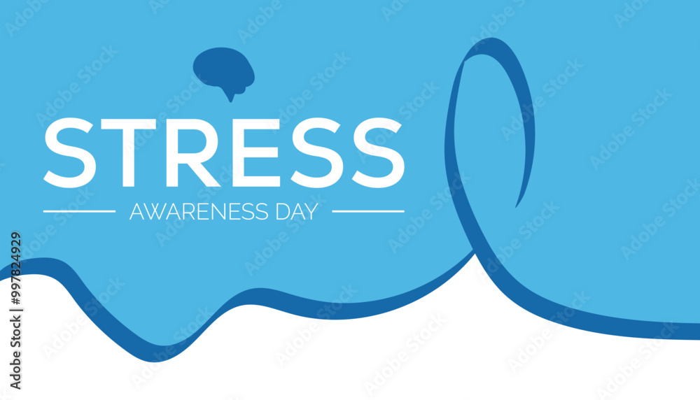 National Stress Awareness Day is observed every year on November. Medical Healthcare Awareness concept. background, placard, banner template Vector illustration design. National Stress Awareness Day is observed every year on November. Medical Healthcare Awareness concept. background, placard, banner template Vector illustration design.