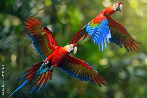 blue and yellow macaw