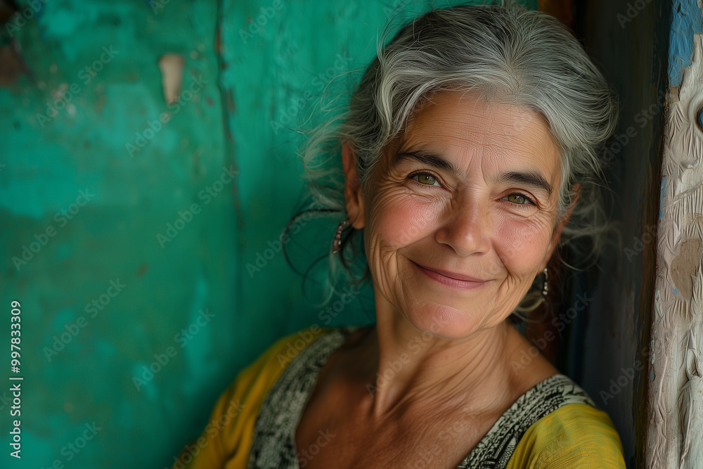 smile, a spanish of about forty, a neat, wiry figure with a very pale, almost translucent complexion that revealed the green of her veins, with gray hair smile, a spanish of about forty, a neat, wiry figure with a very pale, almost translucent complexion that revealed the green of her veins, with gray hair