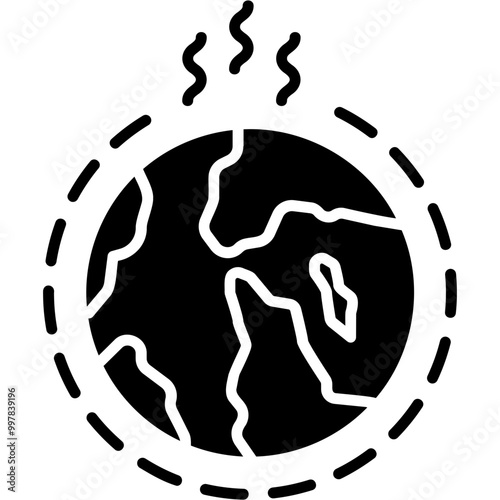 Ozone Depletion Icon