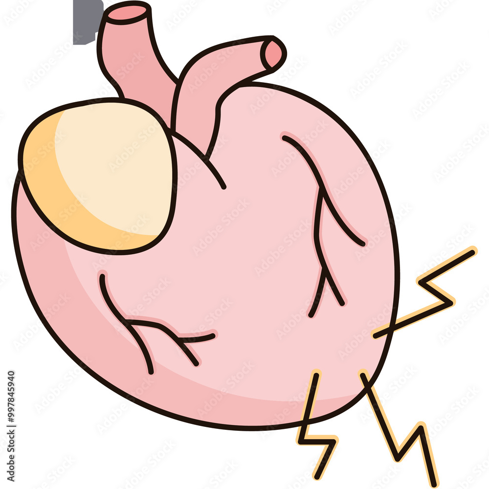 Heart Attack Sticker Heart Attack Sticker