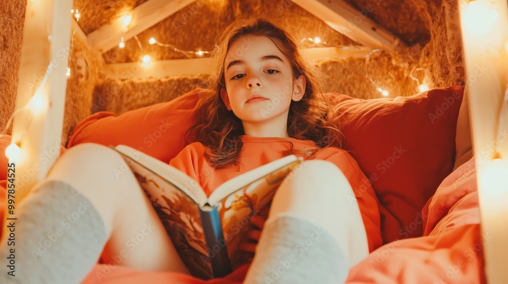 Cozy Treehouse Reading at Twilight Cozy Treehouse Reading at Twilight