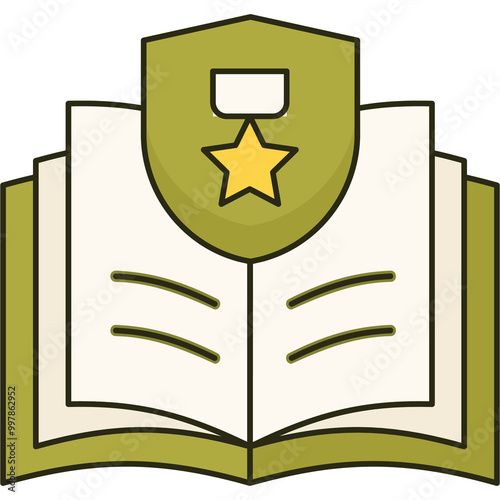 Military Education Sticker