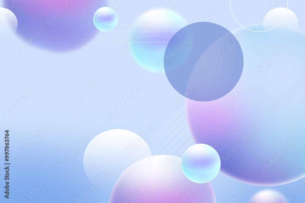 Abstract 3D geometric circle gradient soft light pastel blue purple background for graphic business technology digital design illustration web template backdrop desktop wallpaper bubbles bokeh banner Abstract 3D geometric circle gradient soft light pastel blue purple background for graphic business technology digital design illustration web template backdrop desktop wallpaper bubbles bokeh banner