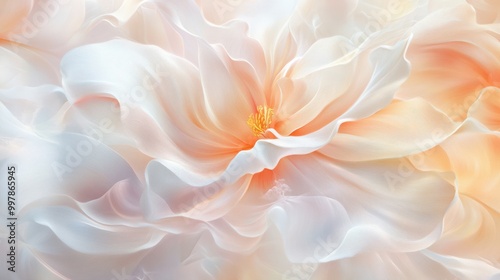 light soft floral abstract background