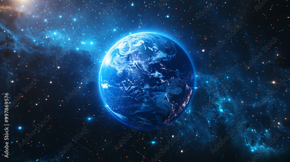 Obraz premium earth in space