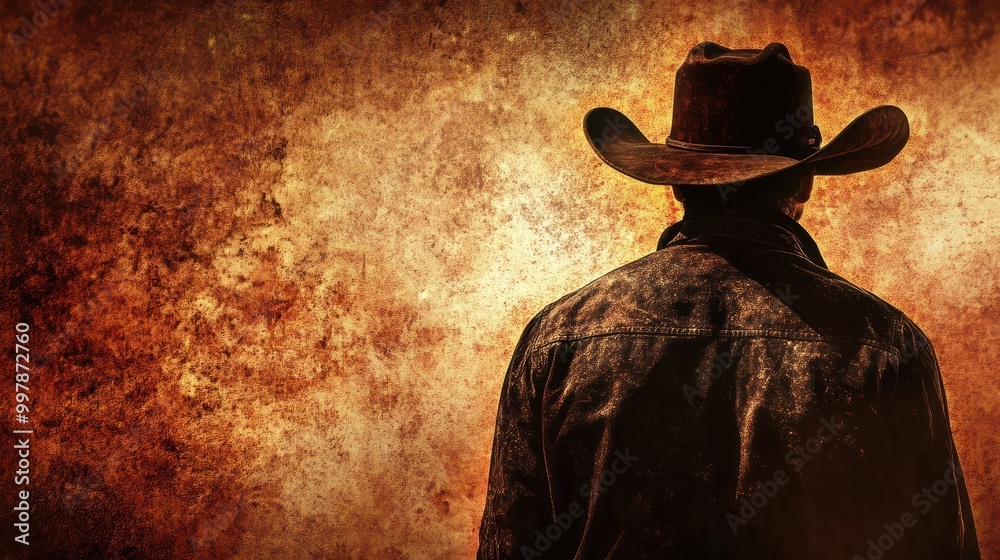 Cowboy background image for country music - Wild West Theme, Western Style Cowboy background image for country music - Wild West Theme, Western Style