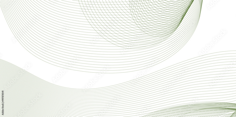 Fototapeta premium Abstract blue stripes wave line on transparent background Digital frequency track equalizer Stylized line art background. Vector illustration. Wave with lines created using blend tool Curved wavy line