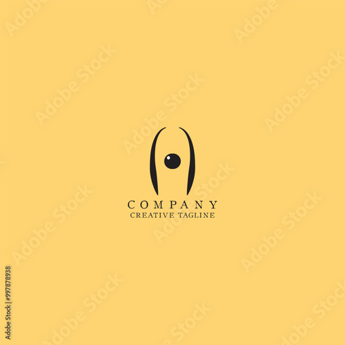 O Logo Vector Graphic Branding Letter Element with isolated background Orange
