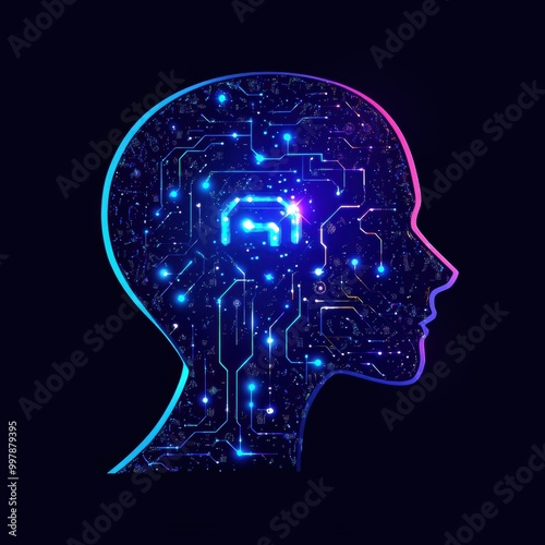 Modern Logo Design Capturing The Excitement Of AI Innovations