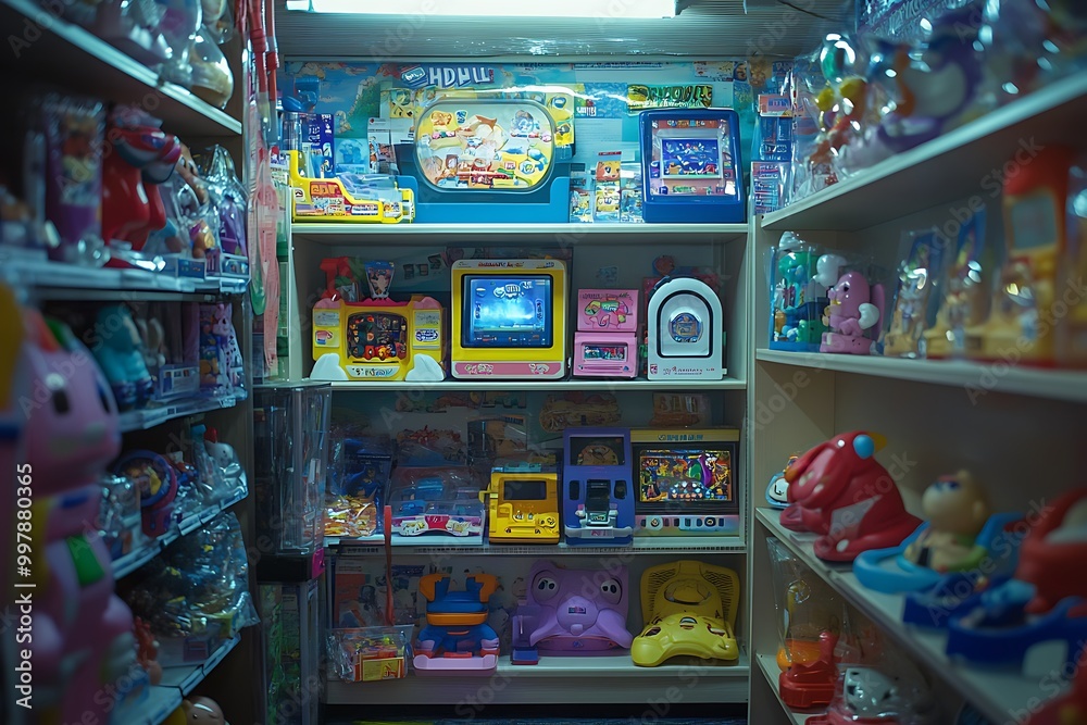 Naklejka premium souvenir shop