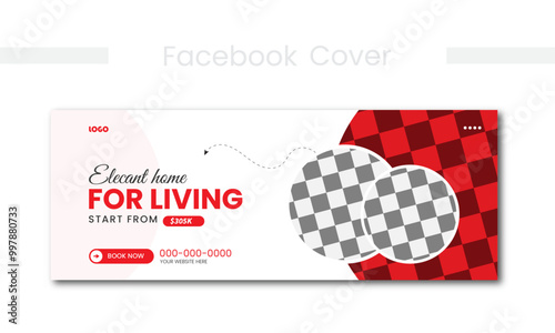 Modern Real Estate design template.