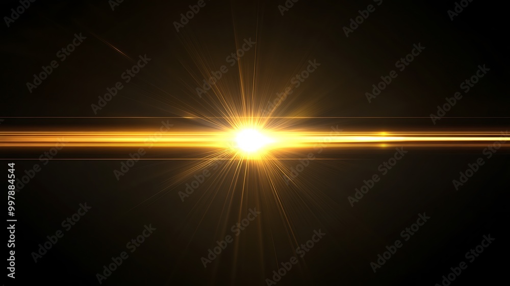 Golden Glimmer: A Playful Abstract Light Show Golden Glimmer: A Playful Abstract Light Show