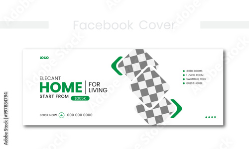 Modern Real Estate design template.