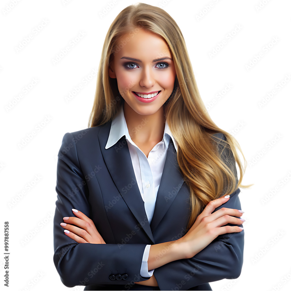 A woman in a suit stands in front of a grid that says quot shes a woman quot A woman in a suit stands in front of a grid that says quot shes a woman quot