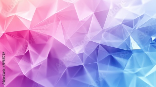 Abstract geometric triangle background with a panoramic connected plexus design