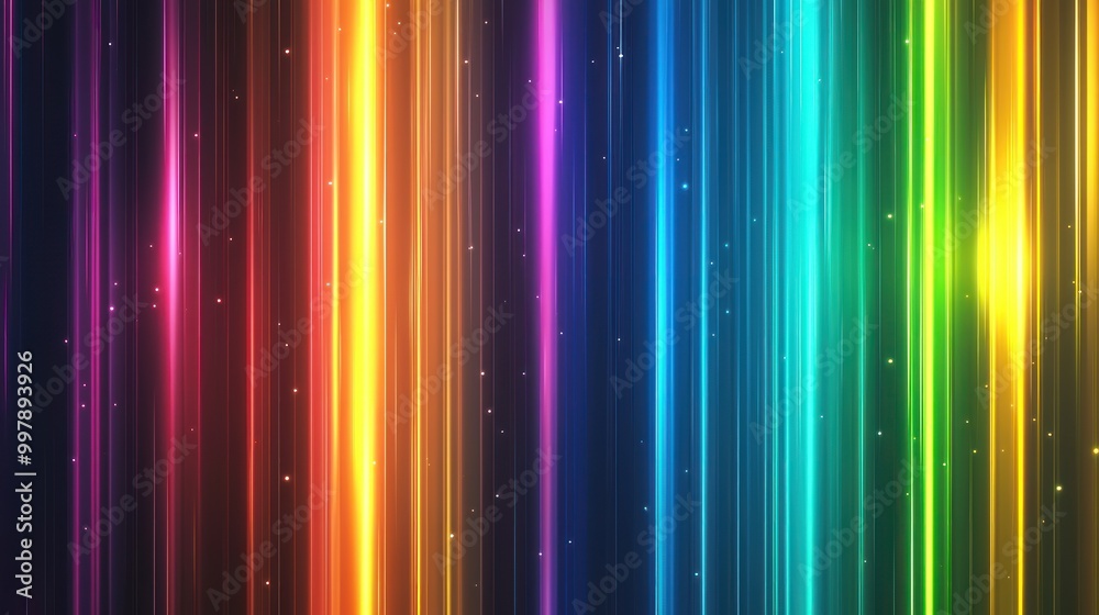 Abstract Colorful Light Streaks Abstract Colorful Light Streaks