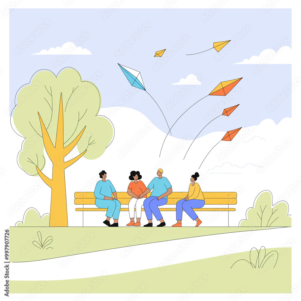 Happy positive people, group portrait. Men and women team gesturing with Love, support, solidarity, expressing healthy community. Flat graphic vector illustration. Happy positive people, group portrait. Men and women team gesturing with Love, support, solidarity, expressing healthy community. Flat graphic vector illustration.