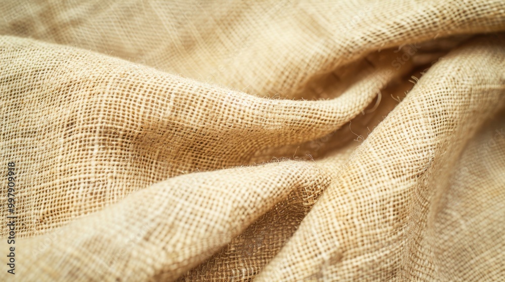 Linen Fabric Texture. Natural Background with Beige Canvas Material and Burlap Feel Linen Fabric Texture. Natural Background with Beige Canvas Material and Burlap Feel
