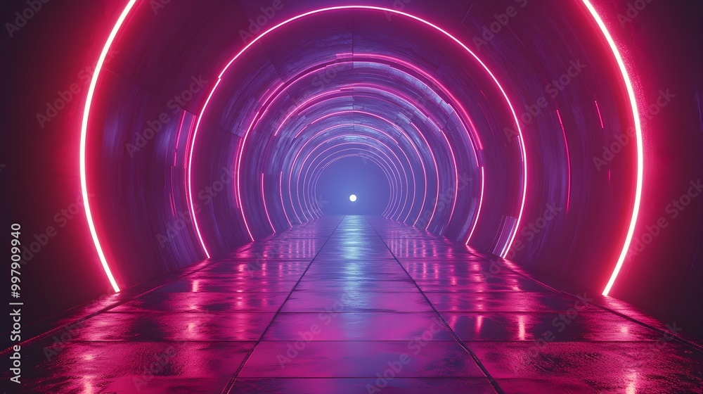 A circle of perfectly aligned mirrors reflecting a beam of light in an endless loop, creating a mesmerizing geometric pattern with glowing neon edges. Futuristic, Neon, Symmetry, 3D A circle of perfectly aligned mirrors reflecting a beam of light in an endless loop, creating a mesmerizing geometric pattern with glowing neon edges. Futuristic, Neon, Symmetry, 3D
