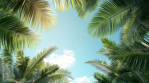 Palm Trees Canopy