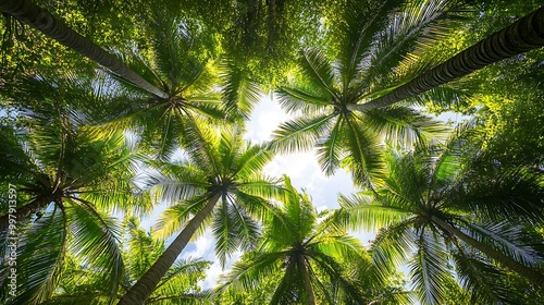 Palm Trees Canopy