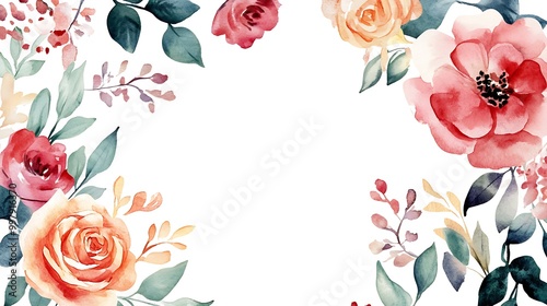 Watercolor Floral Art