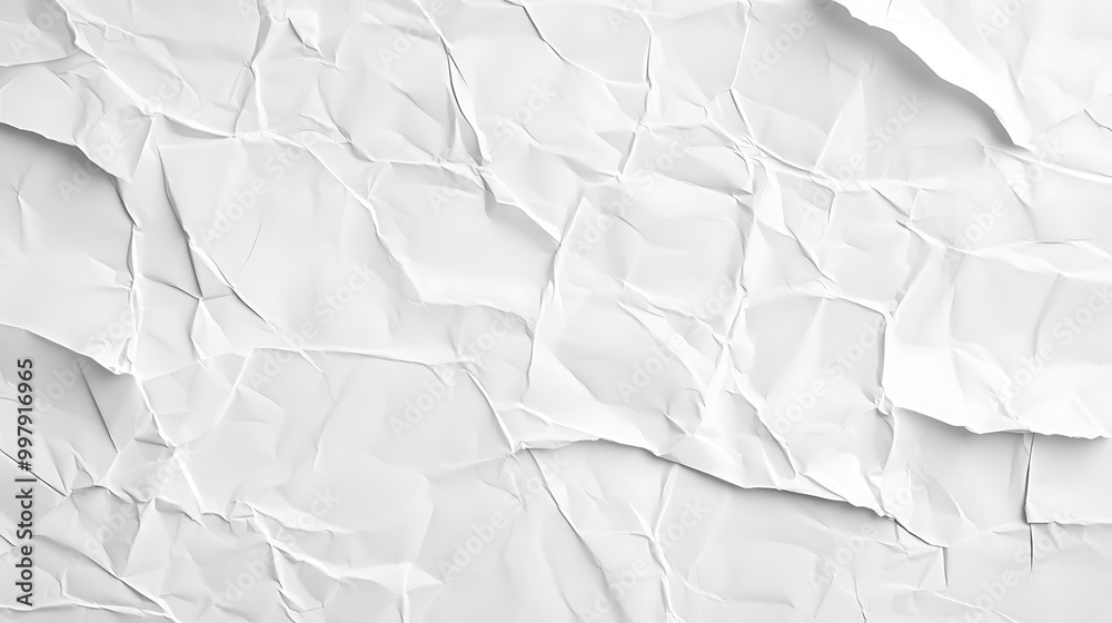 Fototapeta premium Cracked White Surface