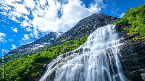 Trollstigen in summer