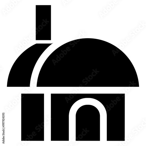 Farm Building Simple Solid Icon