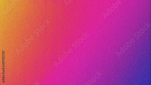 Modern Gradient Background with Grainy Texture. Futuristic Gradient with Grain Texture. Smooth Fluid Shapes and Grainy Textures. Grainy Noise Texture for Posters, Colorful Gradient Noise