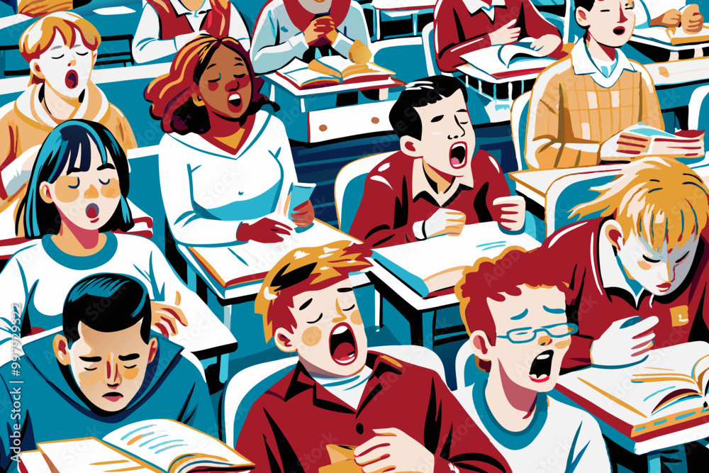 Diverse Students in Classroom Setting Experiencing Various Emotions Diverse Students in Classroom Setting Experiencing Various Emotions