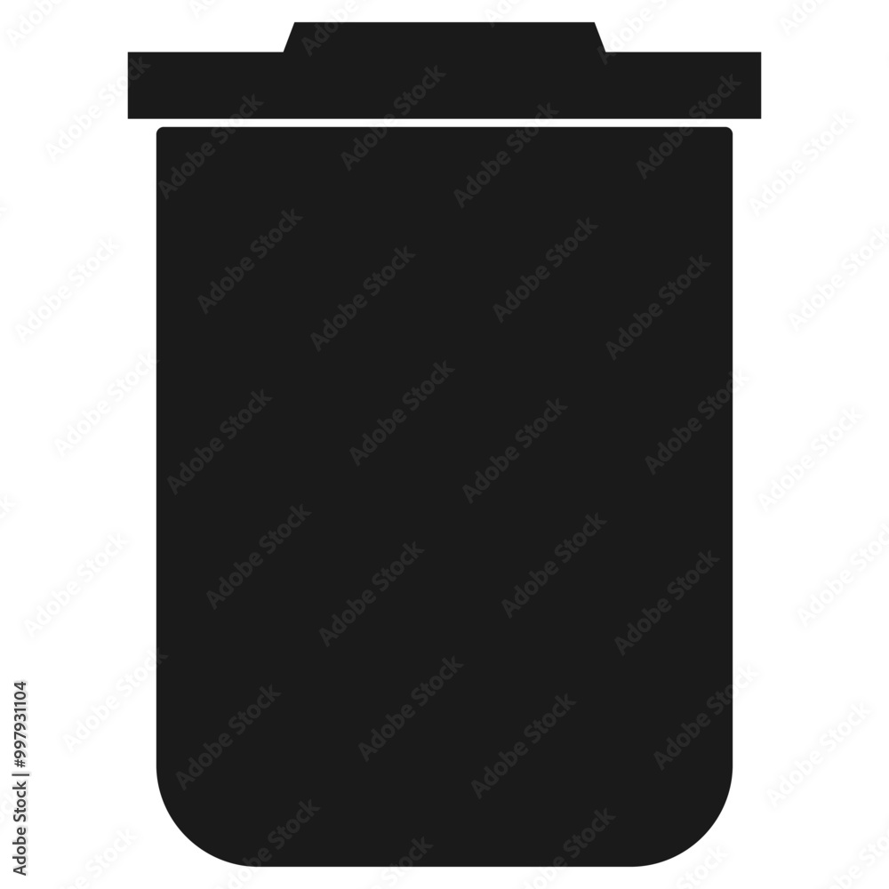Trash can icon. Rubbish bin. Trash icon. Trash can icon. Rubbish bin. Trash icon.