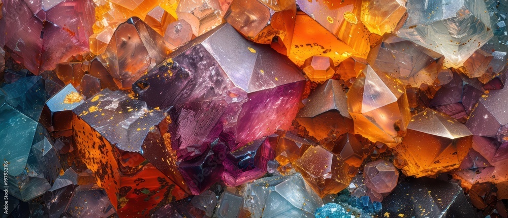 Vibrant High Definition Raw Mineral Textures Vibrant High Definition Raw Mineral Textures