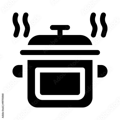 Cooking Pot glyph icon