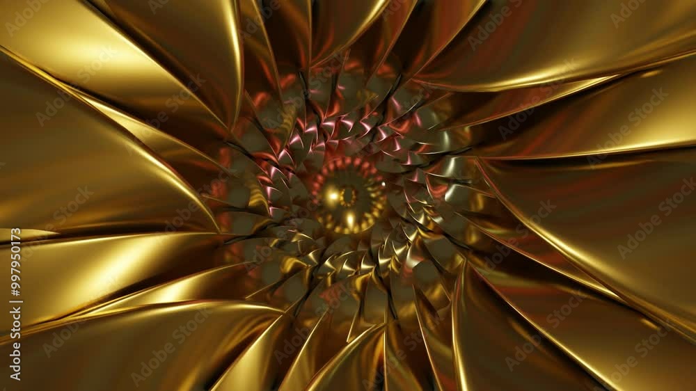 Abstract background 3D animation shiny glass and metal reflective objects movement rotation play of light. Abstract background 3D animation shiny glass and metal reflective objects movement rotation play of light.