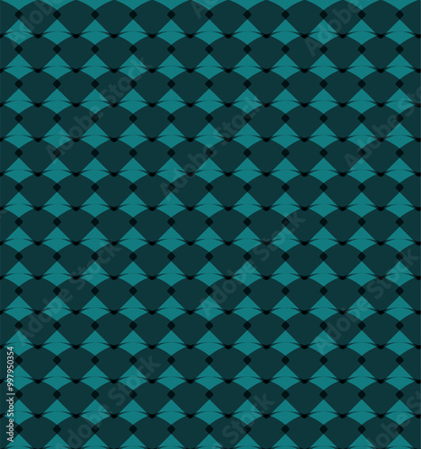 abstract geometric pattern in green