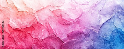 Abstract backdrop with gradient colors and rough paper texture in vibrant colors.