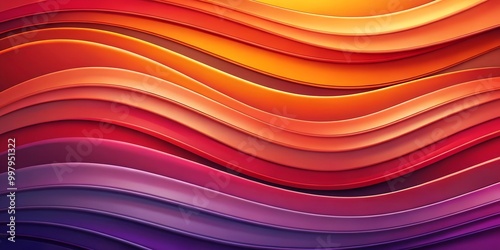 vibrant gradient wave abstract background